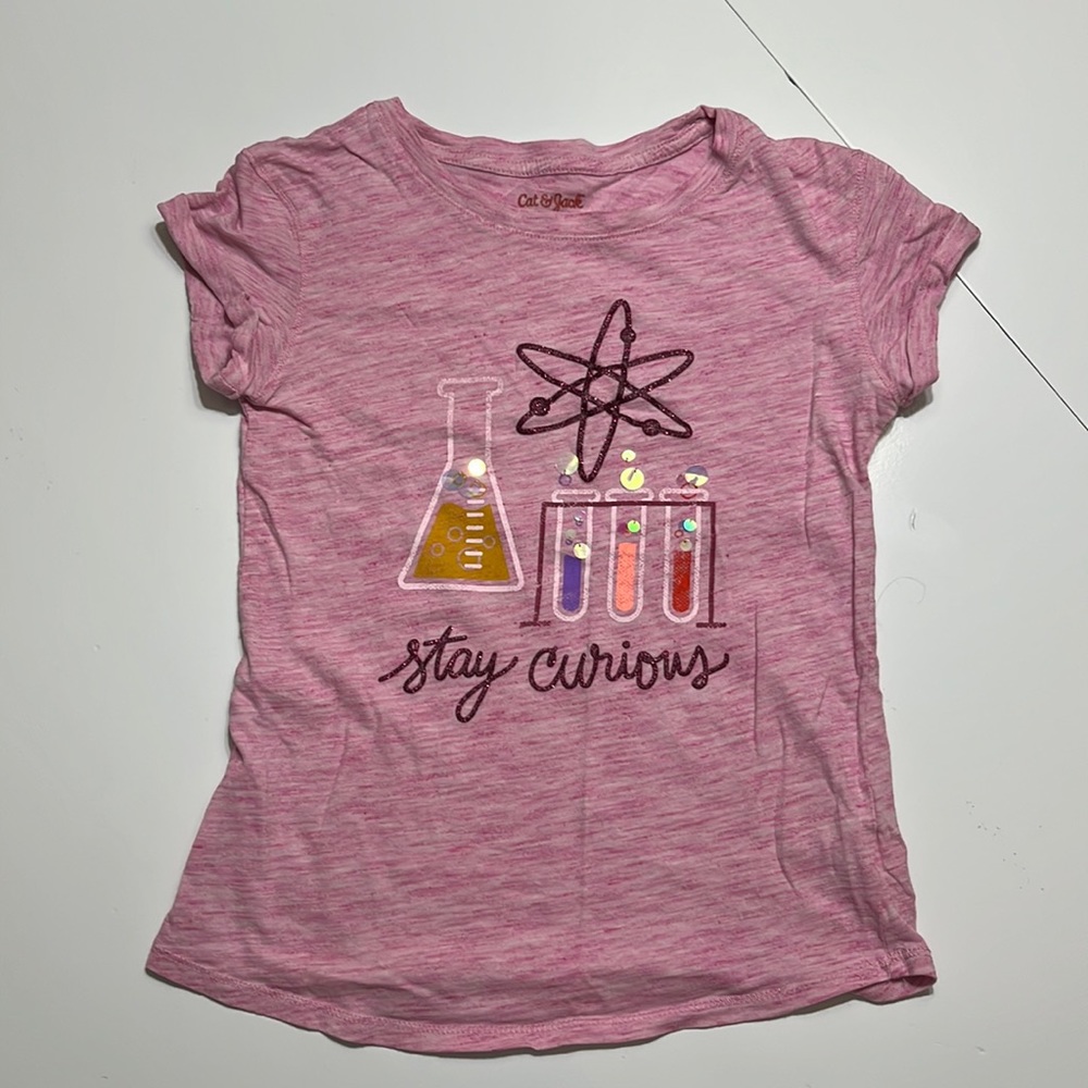 CAT & JACK | M (7-8) | Science Tee